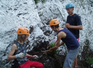 Descubra la escalada al aire libre en Saboya 